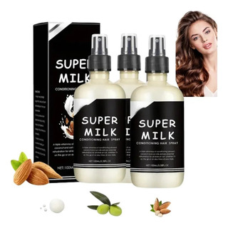 Prebase Acondicionadora Lush Super Milk Perfume Cabello X3 Prebase Acondicionadora Lush Super Milk Perfume Cabello X3