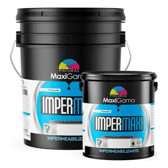 Impermaxi - Pintura Impermeabilizante Maxigama Galón
