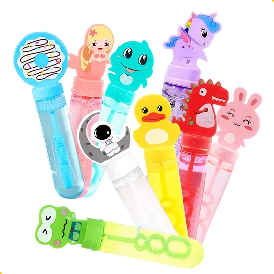 Kit 12 Bolhas Sabão Bastão Bolinha Brinquedo Lembrancinha 