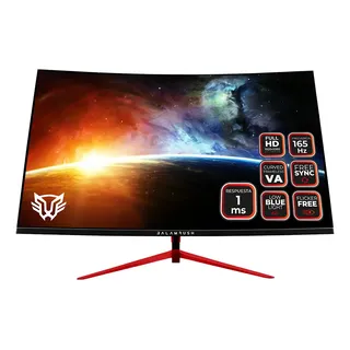 Monitor Gamer Balam Rush Con Pantalla De 27  165hz Y Resolución Full Hd