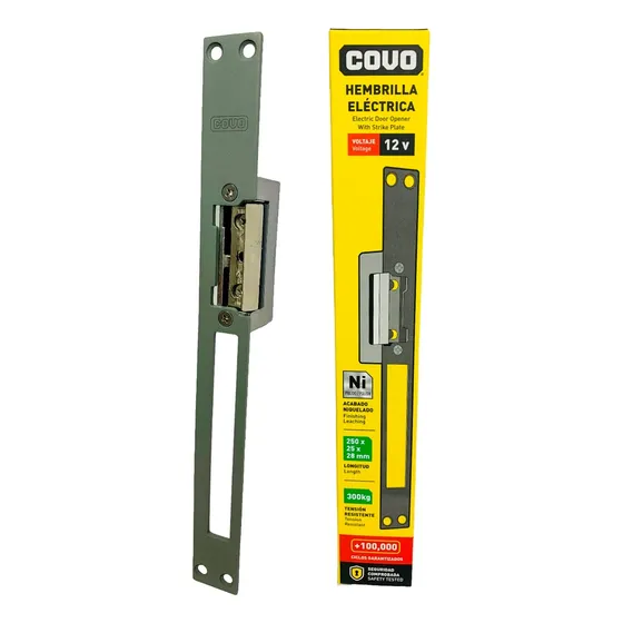 Hembrilla Electrica Larga 12v Covo