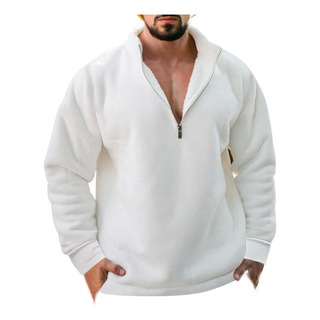 Sudadera Casual De Color Liso Con Cierre, Exclusiva Sudadera Casual De Color Liso Con Cierre, Exclusiva