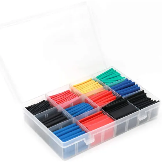 Tubo Termocontraible 750pcs Cable Envoltura Manga Ratio