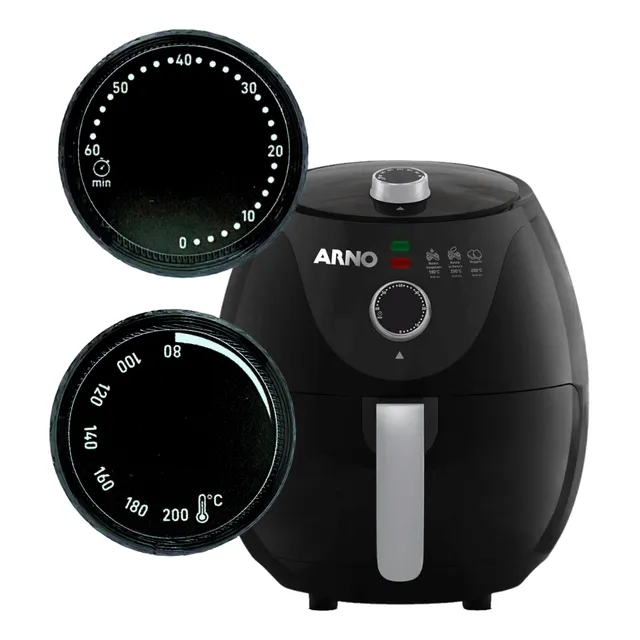 Botão Compatível Para Fritadeira Air Fryer Arno Easy Fry