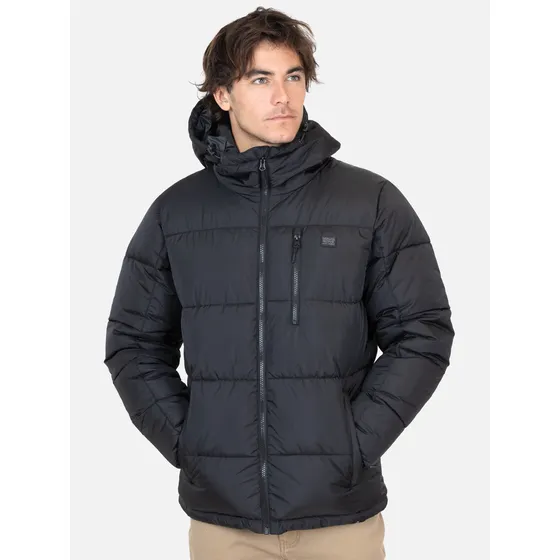 Parka Safari Negro Hombre Maui And Sons