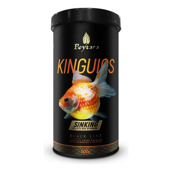 Super Linha Premium Poytara Kinguio Black Line Sinking 500g