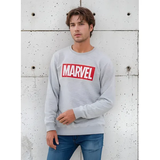 Buzo Marvel Logo Stone 