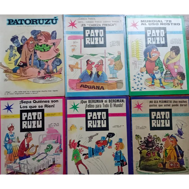 Lote X 12 Revista Patoruzú Década Del 70