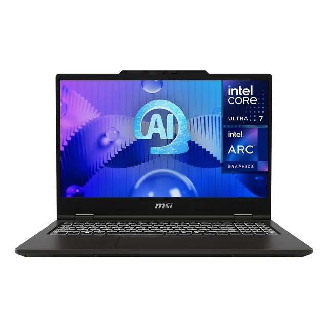 Laptop MSI Venture 15 AI Intel Core Ultra 7 16GB RAM 512GB SSD Windows 11 Pro