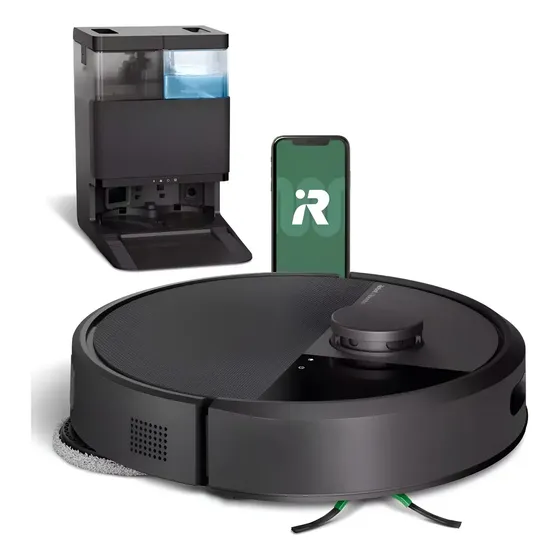 Roomba Combo 405 + Base Autowash Aspiradora-trapeadora Robot Negro