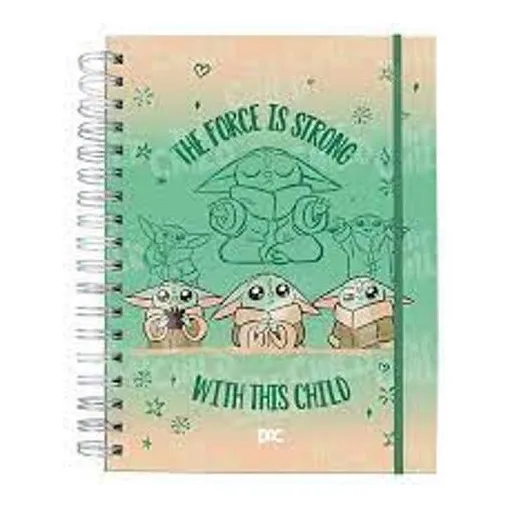 Caderno Smart Mini Star Wars- Dac Wire-o 80 Folhas 90gr