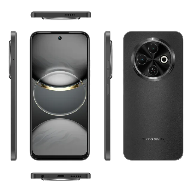 Celular Tecno Spark 30c 256gb + 4gb Orbit Black