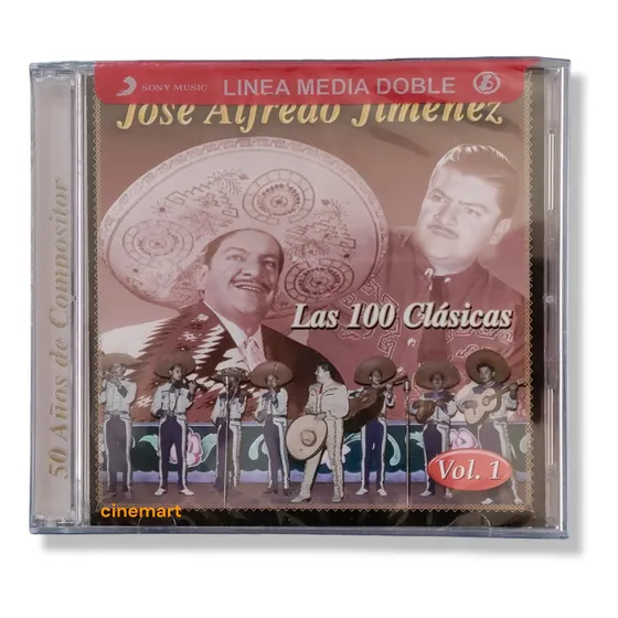 Jose Alfredo Jimenez Las 100 Clasicas Vol 1 2cd