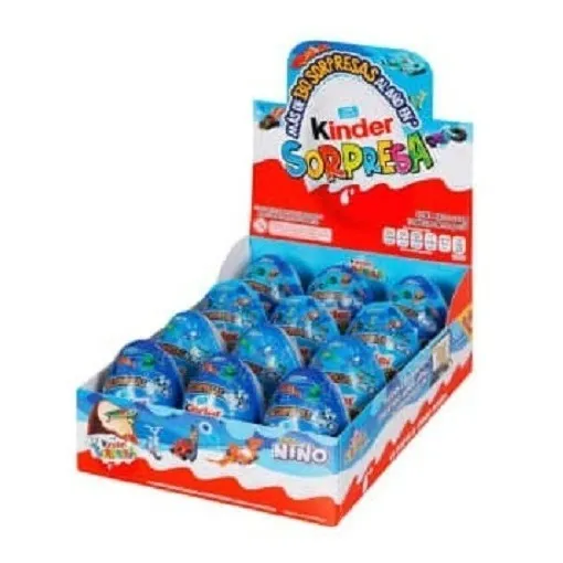 Chocolate Kinder Sorpresa C/12pz Personajes