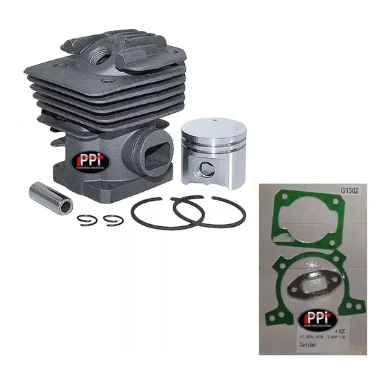 Kit Cilindro Piston Para Stihl Desmaleza Fs220 38mm + Juntas
