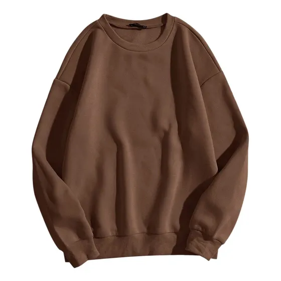 O Sudadera Manga Larga Cuello Pulover Moda Mujer Tops Blusa