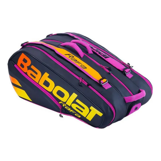 Bolso De Tenis Puré Aero Rafa Para 12 Raquetas