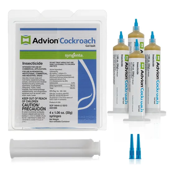 Advion Cebo De Gel De Cucaracha 1 Concha De Almeja (4 Tubos)