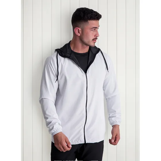 Jaqueta Corta Vento Masculina 100% Forrada Impermeável