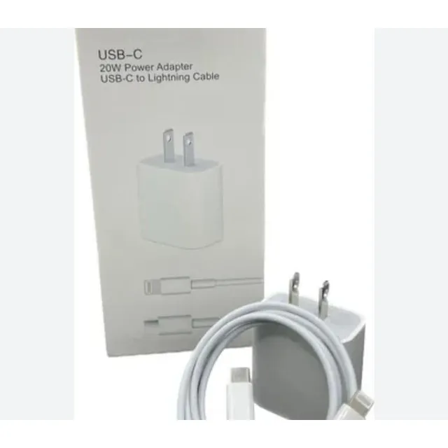 Cargador Apple iPhone Rápido Lightning Original