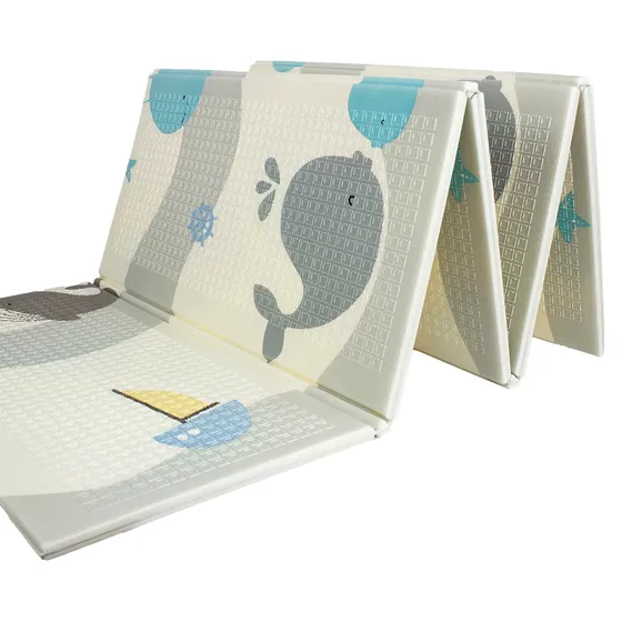 Tapete Alfombra Plegable Reversible Antigolpes Para Niños