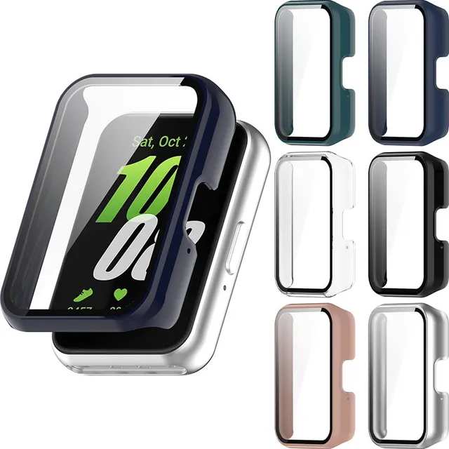 Case Película Compatível Com Samsung Galaxy Fit 3 Smartwatch