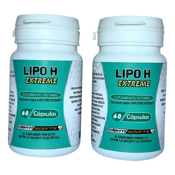 Lipo H Extreme Potente Quemador Único Para Hipotiroidismo 
