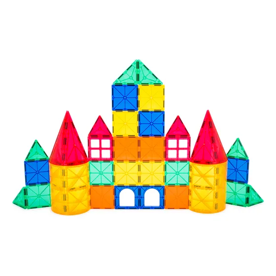 Magnific Bloques Magneticos Con 2 Carros X22 Piezas Tiles Educativos Entretener Habilidad Didacticos Primera Infancia Infantiles Motrocidad Fina Concentracion Saludables Ideal Pasa Tiempos Dias LLuvia