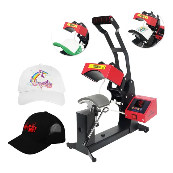 Prensa Para Gorras Sublimar Sublimación Mecolour 110v