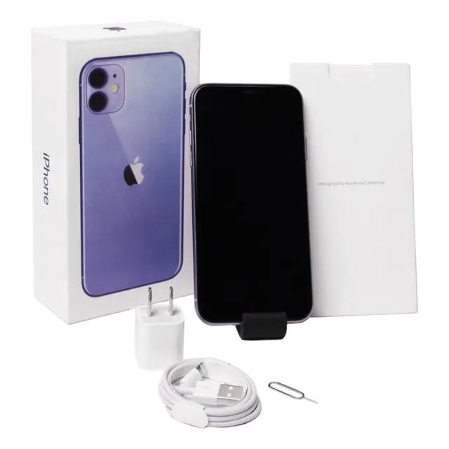 Apple iPhone 11 64 Gb Morado Con Caja Original [accesorios