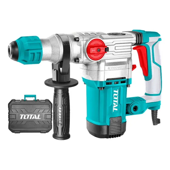 Rotomartillo Total 1500w Industrial, 5.5 J, Encastre SDS Plus - Incluye Maletín Y Accesorios - TH1153256