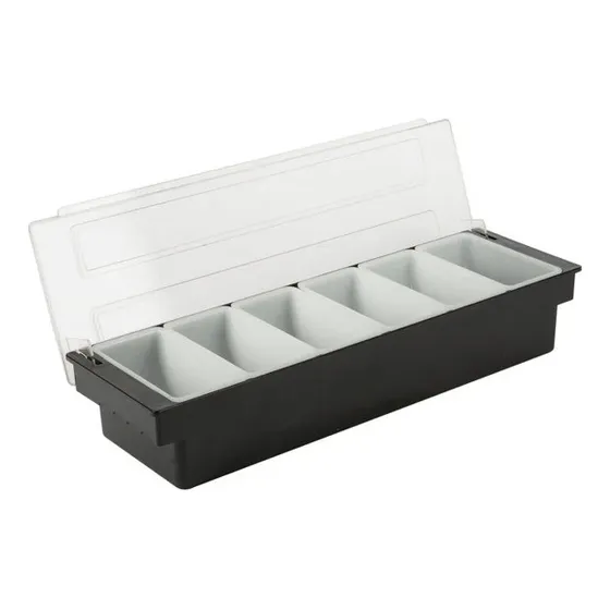 Caddy Bar Condimentero 6 Compartimiento 