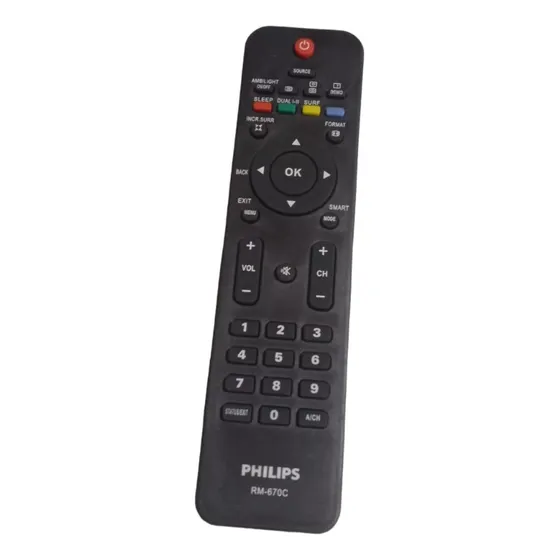 Control Philips Pantalla Plana 