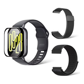 Smartwatch Redmi Watch 5 Active Kit 2 Pulseira Nylon E Metal Smartwatch Redmi Watch 5 Active Kit 2 Pulseira Nylon E Metal