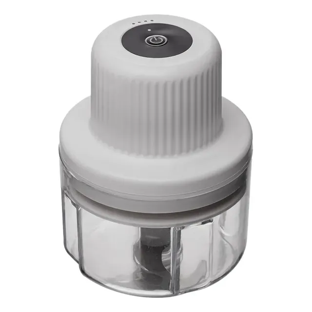 Mini Processador Com Entrada 8,5cm X 8,5cm X 12cm Branco Prata