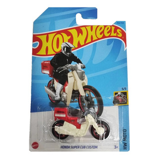 Hot Wheels Moto Honda Super Cub Custom Con Canastilla 2023 Hot Wheels Moto Honda Super Cub Custom Con Canastilla 2023