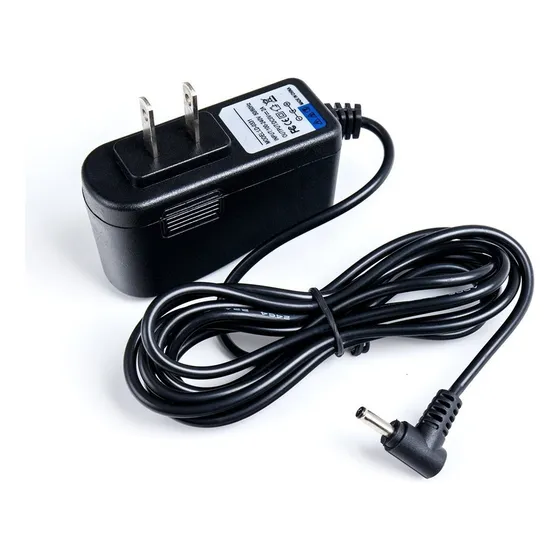 Adaptador Cargador Extra Largo 6.5 Pie V Ca Pared Negro Para