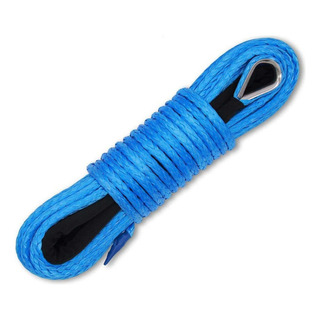 Cuerda Cable Línea Cabrestante 6mm 15m 7700lbs Para Atv Utv Cuerda Cable Línea Cabrestante 6mm 15m 7700lbs Para Atv Utv