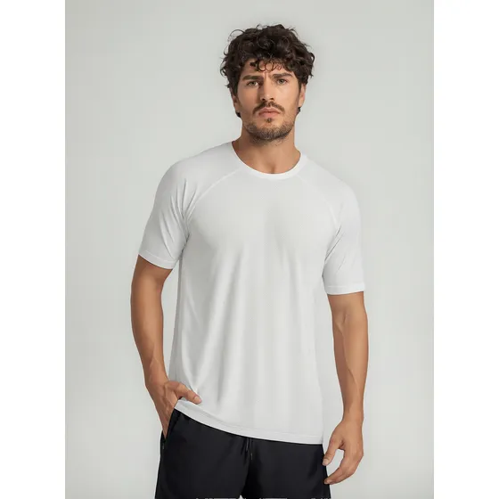 Camiseta Deportiva Con Tela Texturizada Y Transpirable