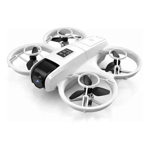 Mini drone GoolRC SG700-D com câmera 4K branco 1 bateria