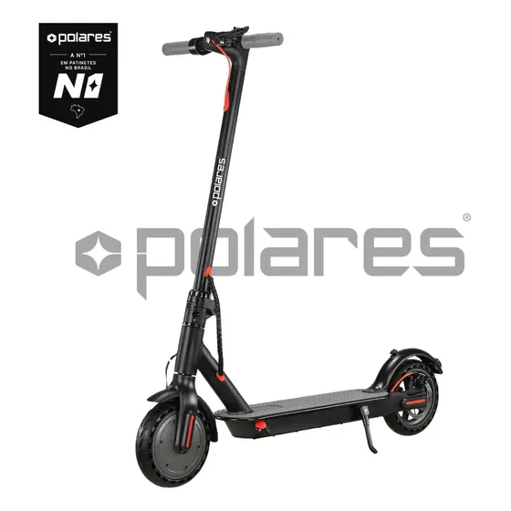 POLARES Z20 Patinete Elétrico Premium 500w Pneu Aderente Velocidade Máxima 32km/h Motorizado Até 30km De Autonomia Polares