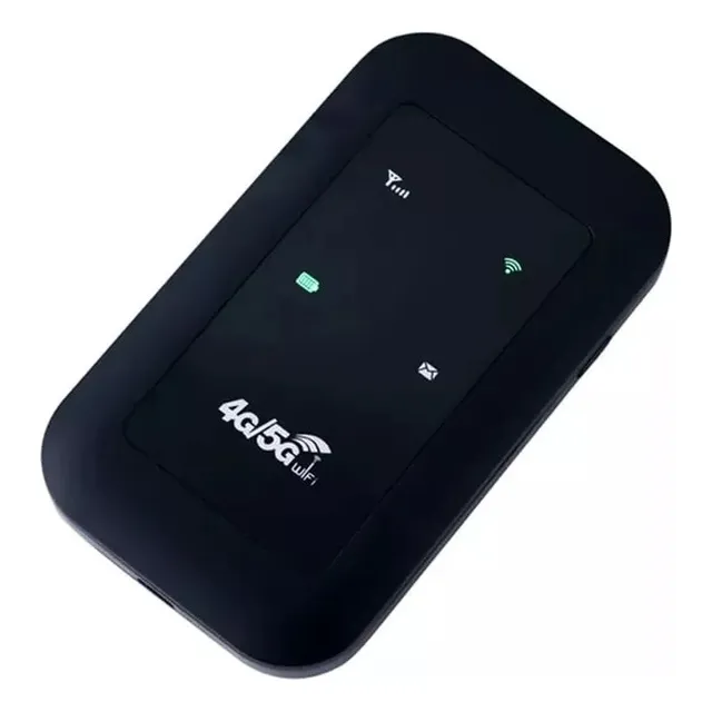 Módem Wifi Inalámbrico Conveniente Enrutador Wifi 4g Plqmpp-negro