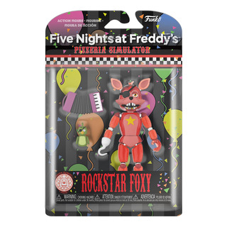 Boneco De Ação Funko Five Nights At Freddy's Rockstar Foxy Boneco De Ação Funko Five Nights At Freddy's Rockstar Foxy