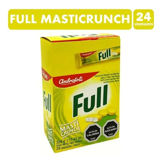 Full Masticrunch - Masticables Ambrosoli (caja Con 24 Un)