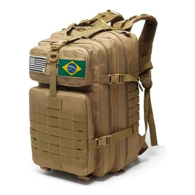 Mochila Tática Impermeável Militar Reforçada Cargueira Mochila Tática Impermeável Militar Reforçada Cargueira