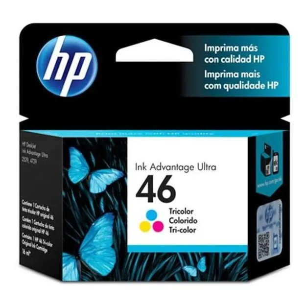 Tinta Hp Cz638al (46) Color 750 Pgs