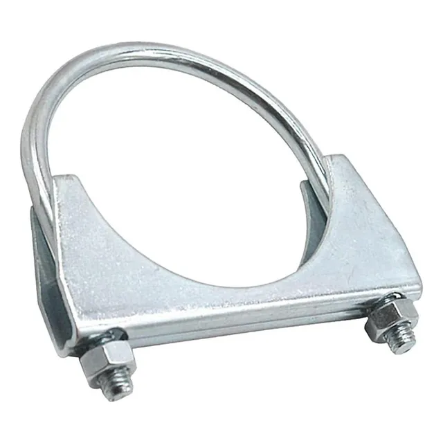 Abrazadera Tubo Escape 3  Pulgadas Tipo Mofle 76mm Zinc