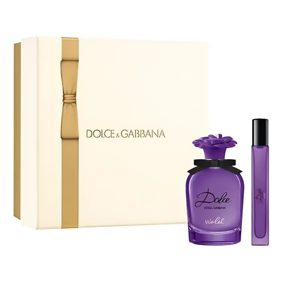 Set Perfume Dolce Violet Edt 75 Ml + Mini 10 Ml Mujer De D&g