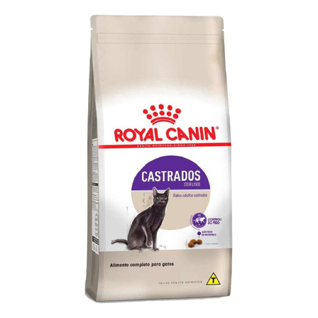 Alimento Royal Canin Feline Health Nutrition Sterilised 37 para gato adulto sabor mix em saco de 10kg
