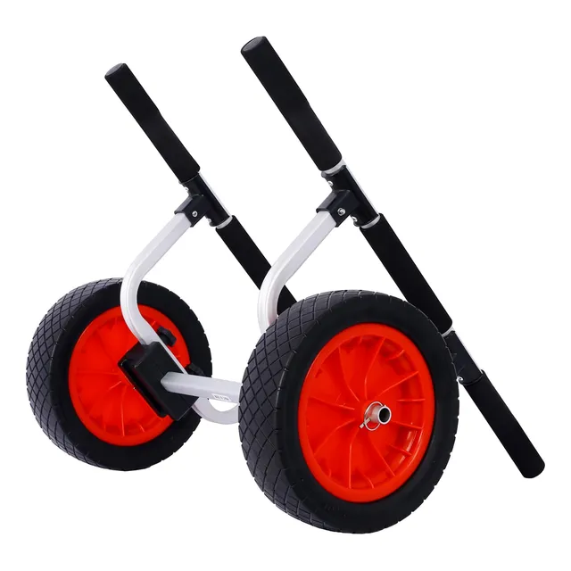 Carrito Kayak Marino Capacidad Peso 300 Libra Remolque Canoa